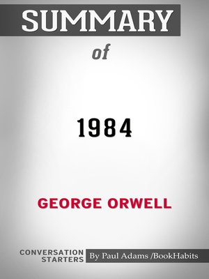 cover image of Summary of 1984